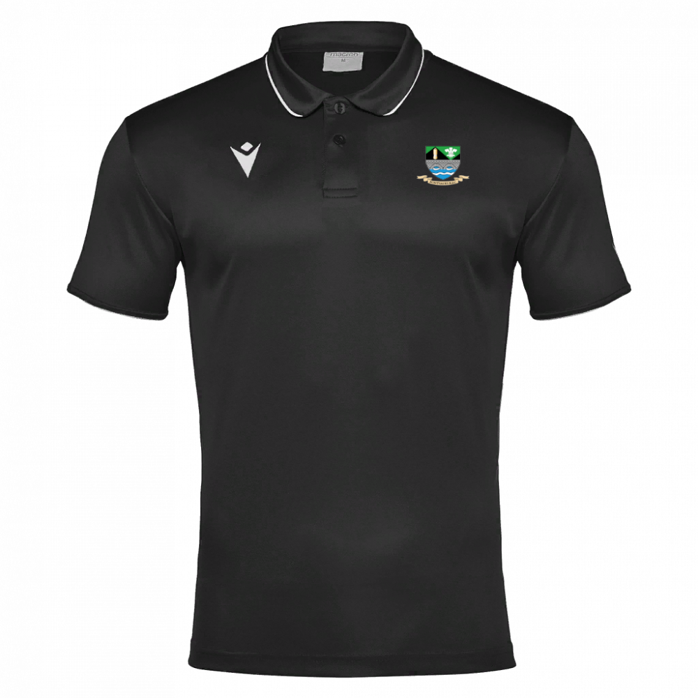 Macron Draco hero polo blk/wht sr | Image 1