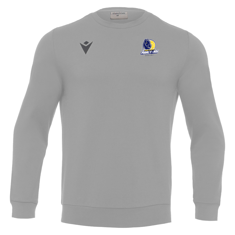 Macron Sweat coton axima gris - logoté | Image 1