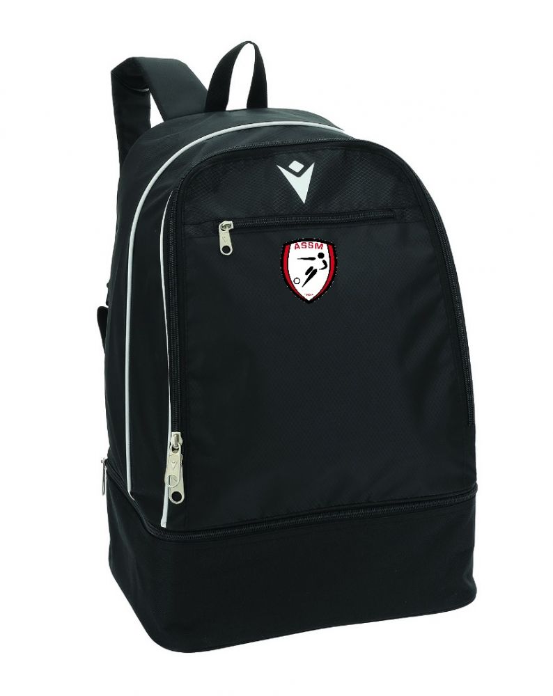 Macron Sac aca-evo noir logo brodé | Image 1