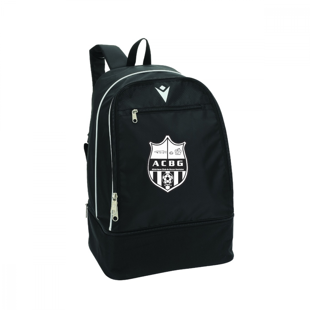 Macron Sac à dos maxi academy noir avec écusson | Image 1