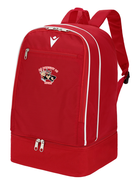 Macron Sac à dos academy evo rouge - logoté | Image 1