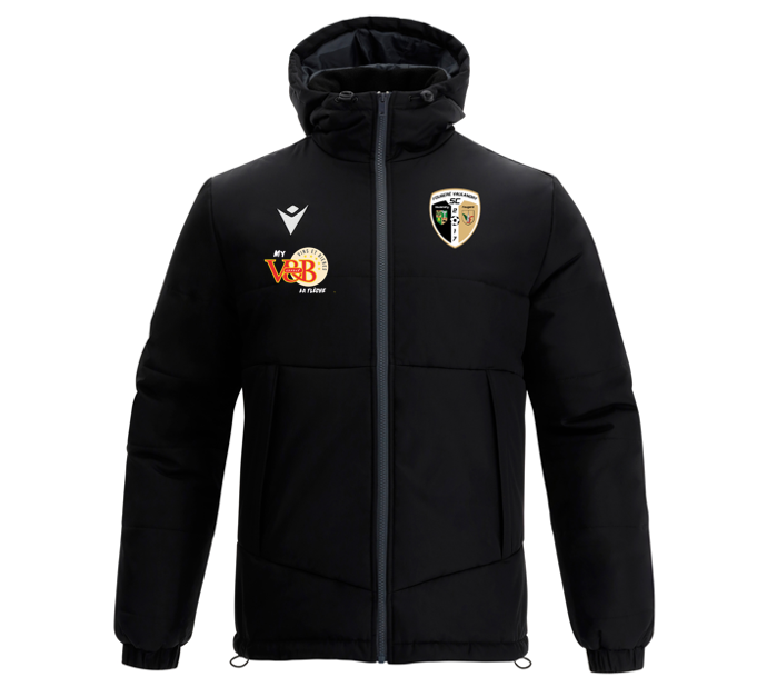 Macron Parka andes noir logo coeur + vandb cc | Image 1