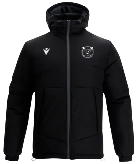 Macron Bomber andes noir avec logo brodé | Image 1