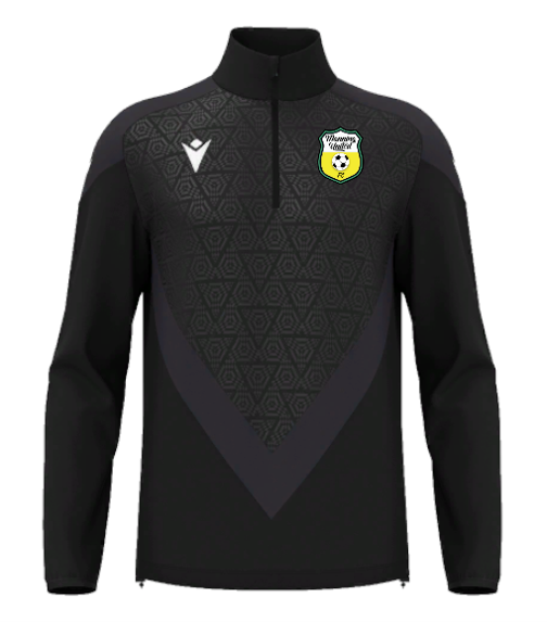 Macron Anduin 1/4 zip jersey black | Image 1