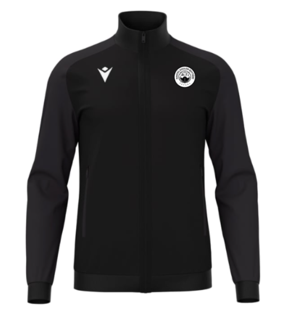 Macron Veste anubis homme noir avec logo brodé | Image 1