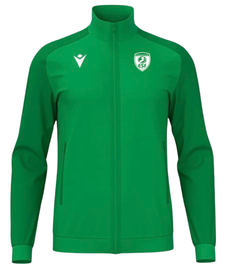 Macron Veste de sortie anubis verte avec logo floqué | Image 1