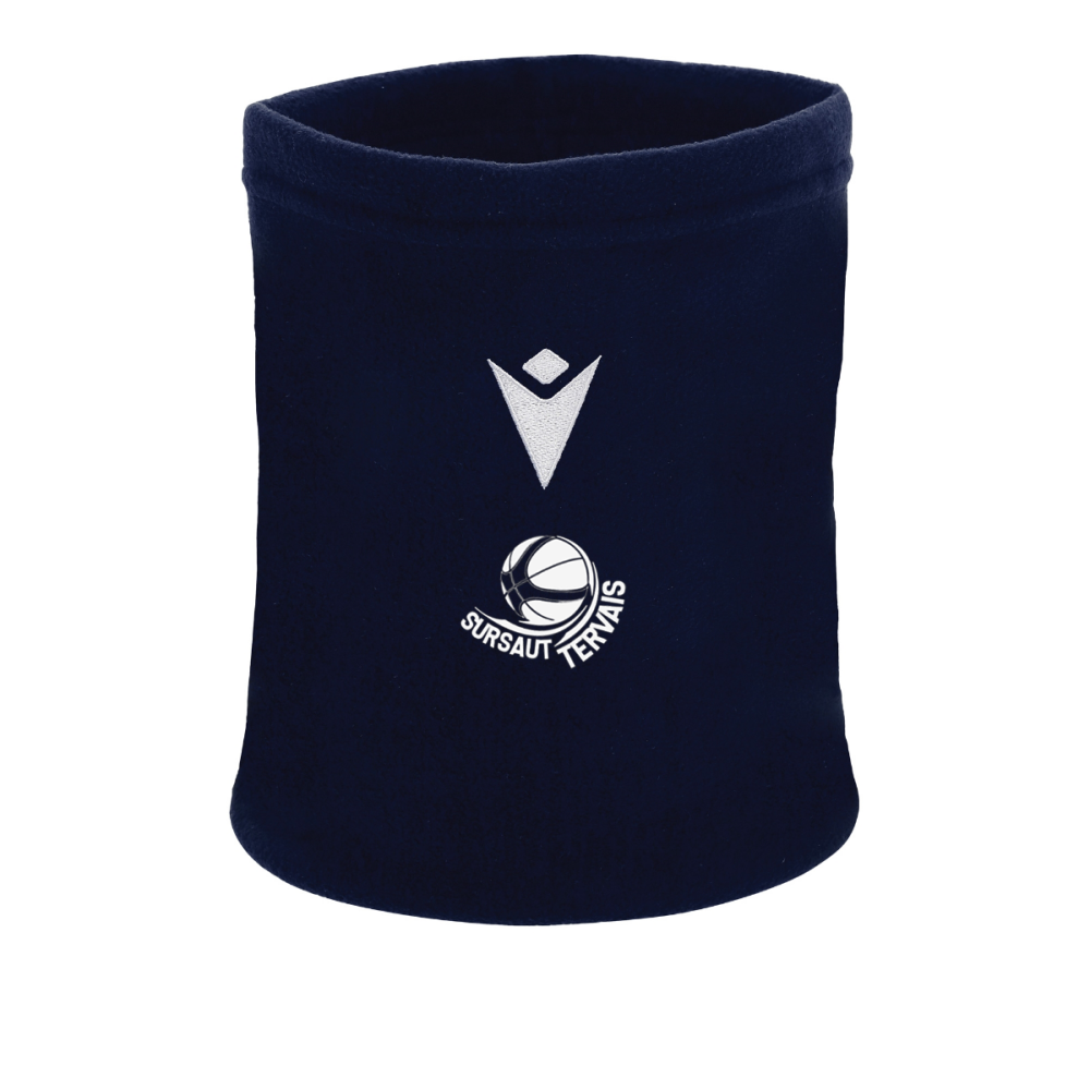 Macron Cache cou anvik hero navy logo brodé | Image 1
