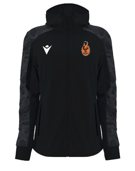 Macron Aphrodite sweat zippé noir | Image 1