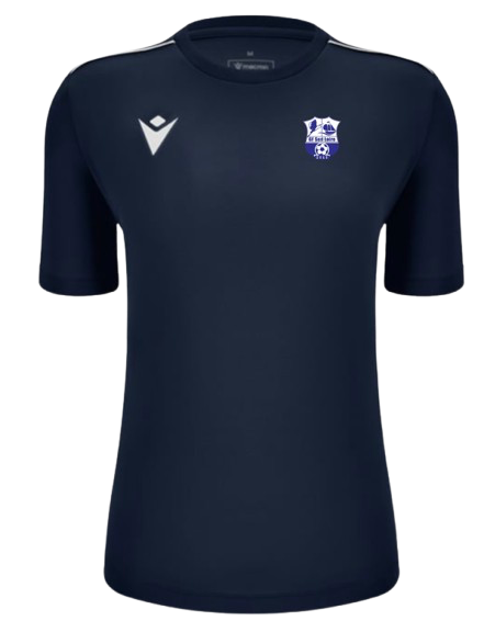 Macron Maillot féminin ariel navy avec logo floqué | Image 1