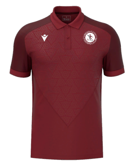 Macron Baldwin polo burgundy | Image 1