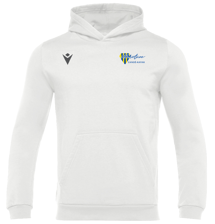 Macron Sweat-shirt banjo hero blanc - logoté | Image 1