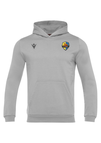 Macron Sweat banjo hero gris avec logo brodé | Image 1