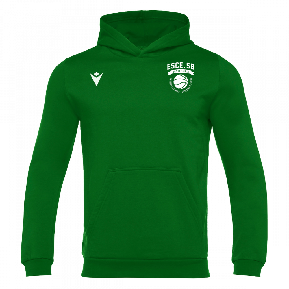 Macron Sweat à capuche banjo hero vert logo b | Image 1