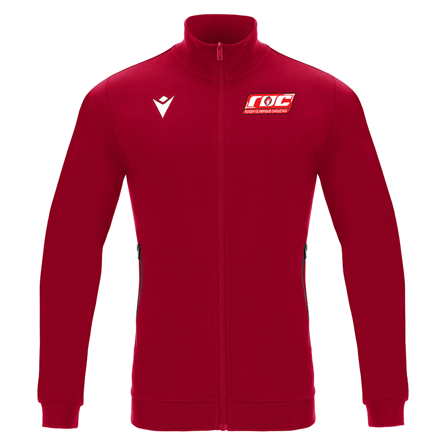 Macron Veste coton beat rouge logo b | Image 1