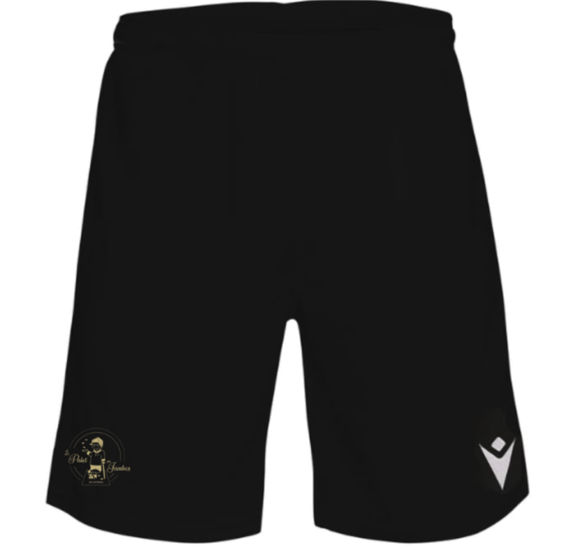 Macron Bermuda draco hero noir avec logo floqué | Image 1