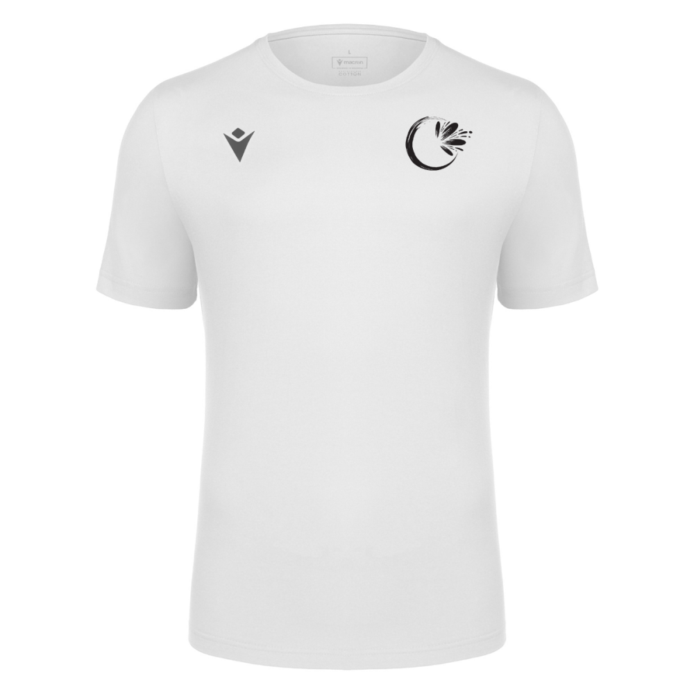 Macron T-shirt boost eco blanc logo o'institut sérigraphié | Image 1