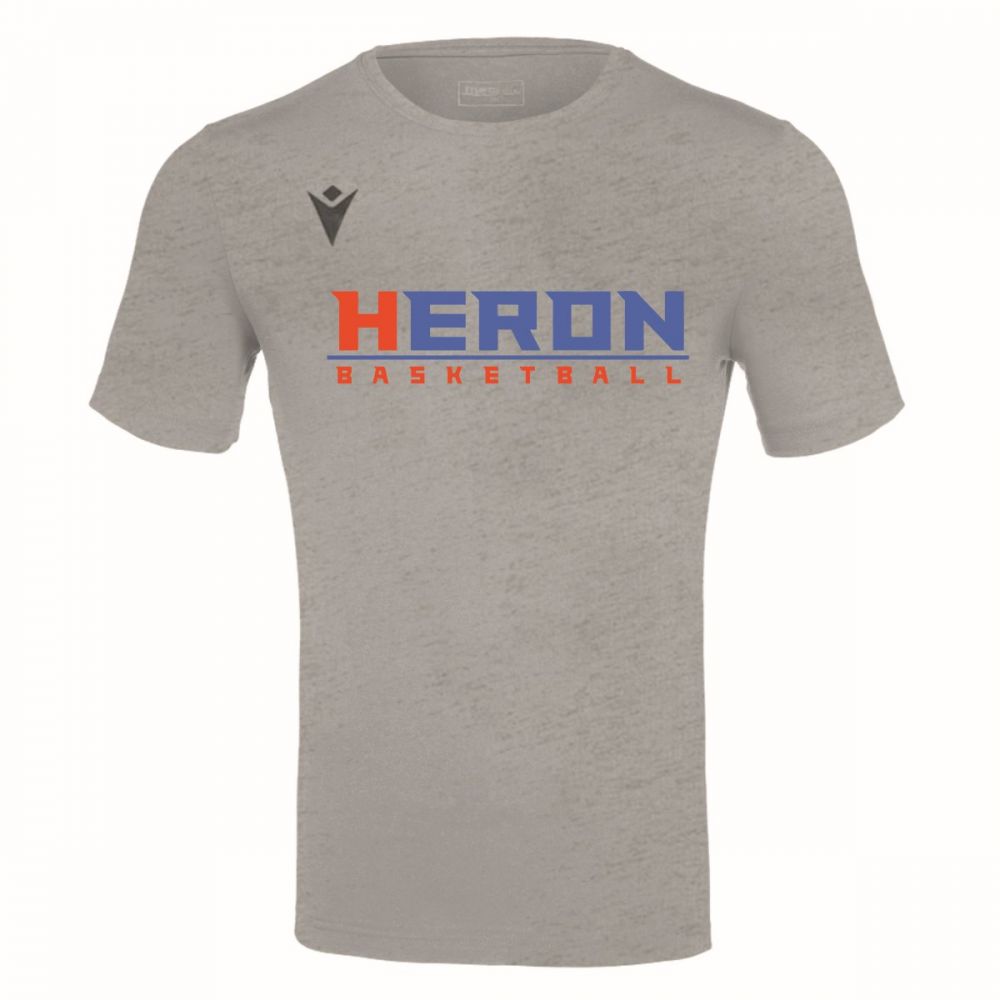 Macron T-shirt heron basketball grey | Immagine 1