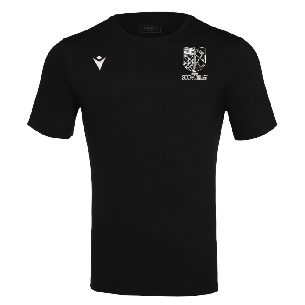 Macron T-shirt coton boost hero noir logo sérigraphié | Image 1