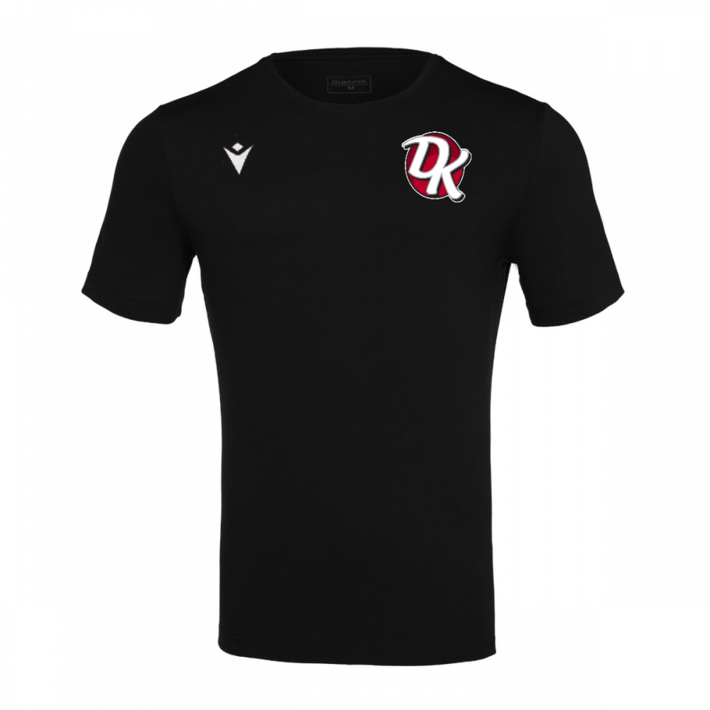 Macron T shirt boost noir avec logo floqué | Image 1