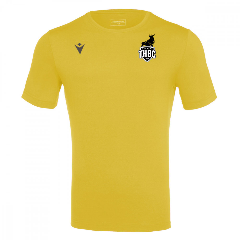 Macron T shirt coton boost hero jaune | Image 1