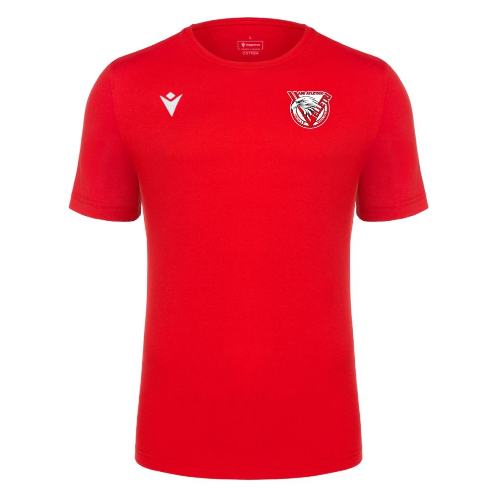 Macron Boost eco t-shirt rosso | Immagine 1