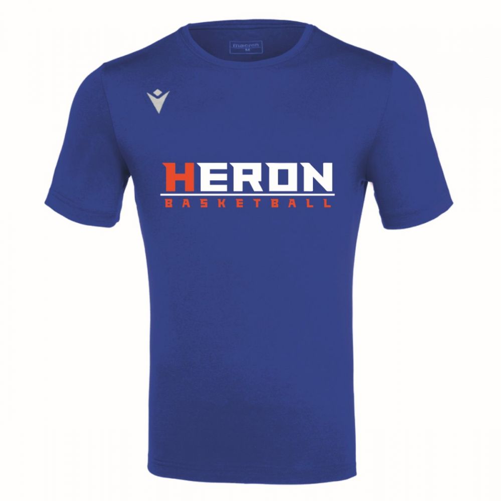 Macron T-shirt heron basketball royal | Immagine 1