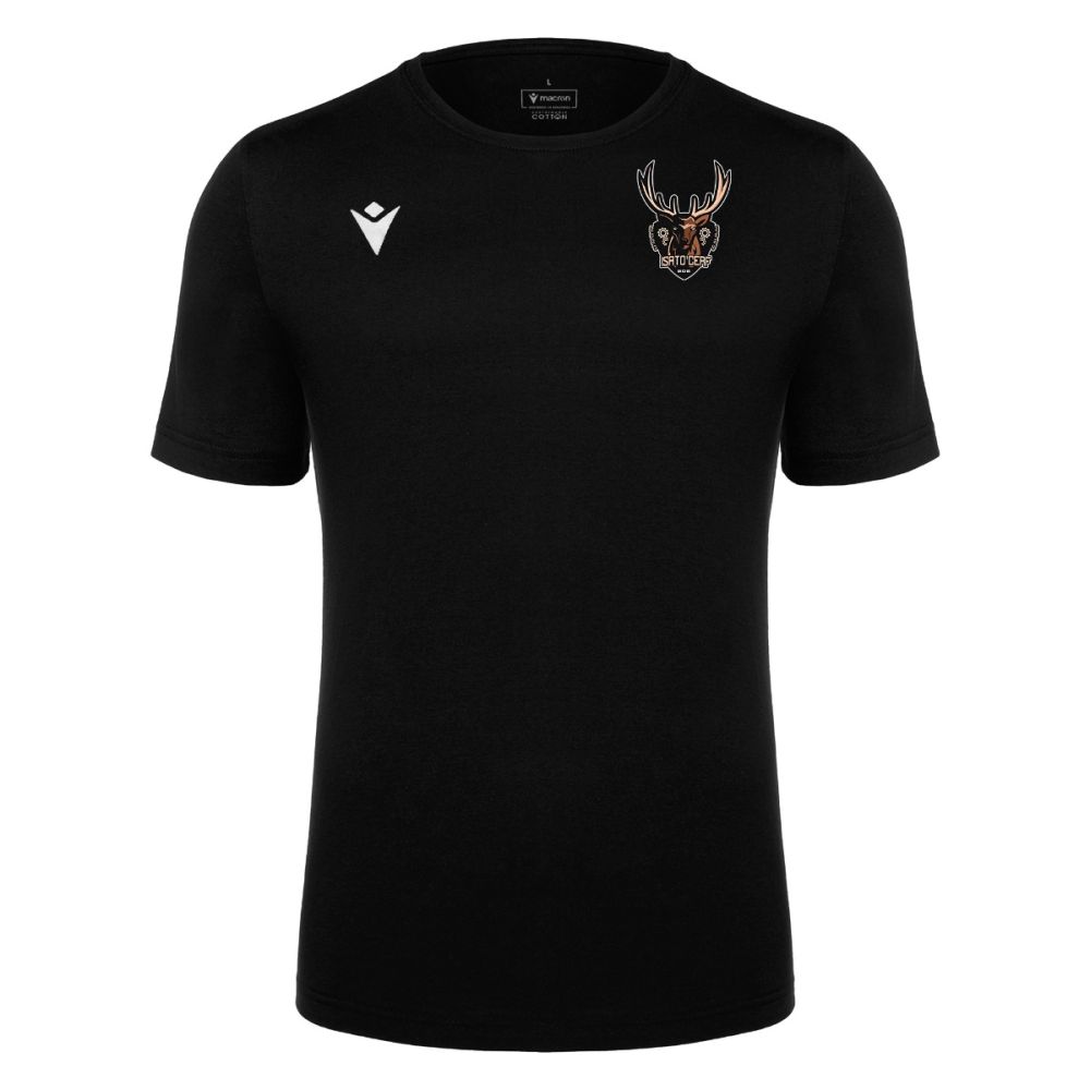 Macron Boost eco t-shirt noir | Image 1