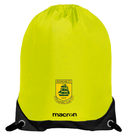 Macron Campus gym bag - neon yellow | Image 1