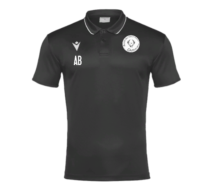 Macron Draco hero polo anthracite polyester | Image 1