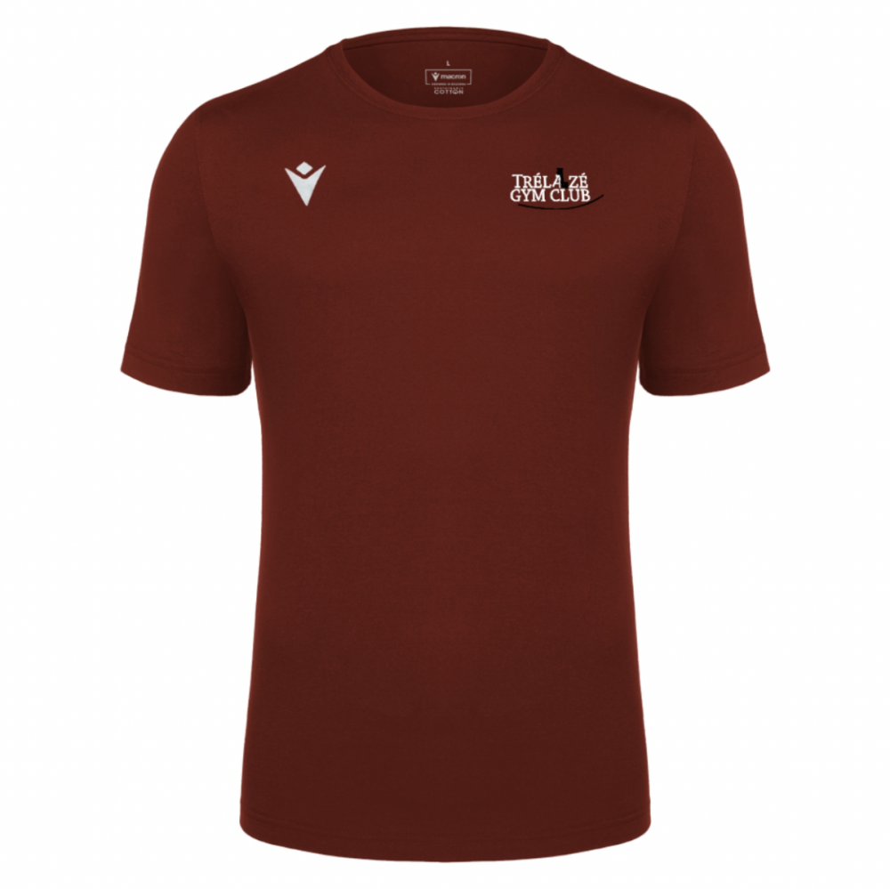 Macron T shirt coton boost eco grenat logo coeur s | Image 1