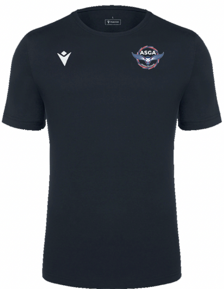 Macron T shirt coton boost eco navy logo s | Image 1
