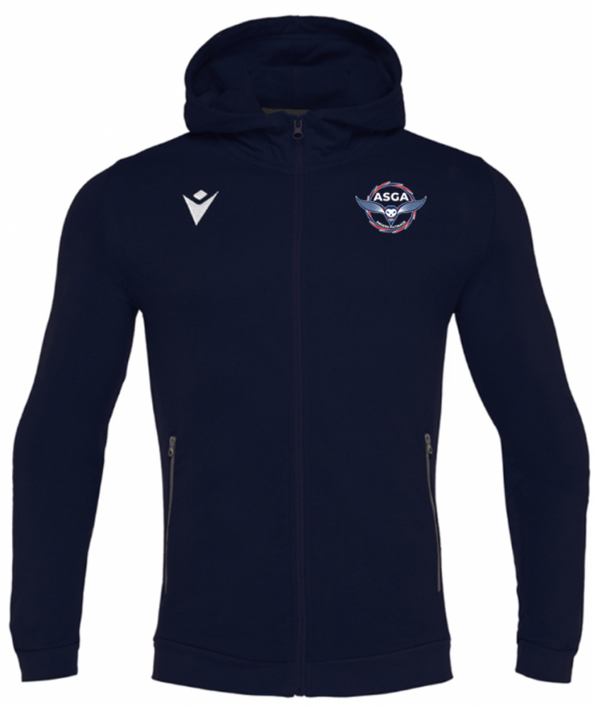 Macron Veste cello navy logo brodé | Image 1
