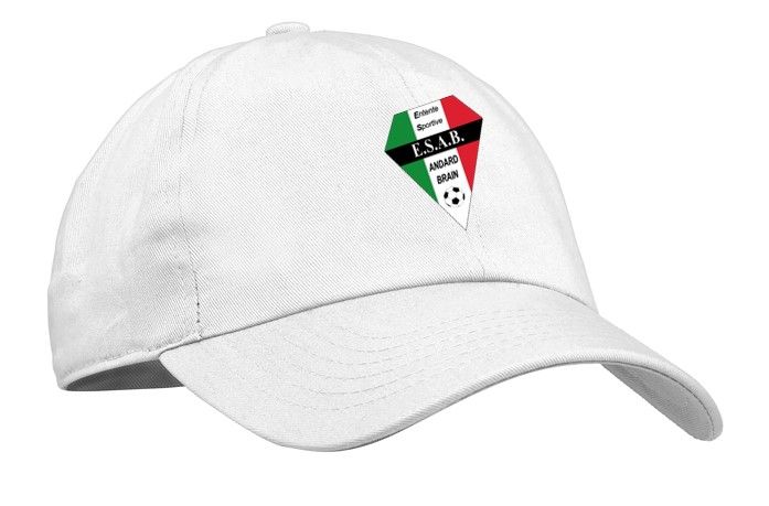 Macron Casquette dart blanche avec logo club brodé | Image 1