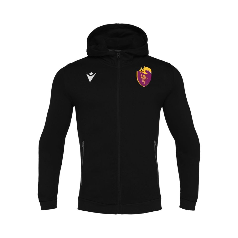 Macron Felpa full zip cotone blk | Immagine 1