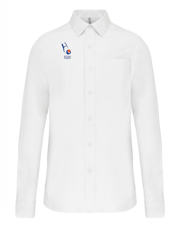 Macron Chemise blanche homme - logoté | Image 1