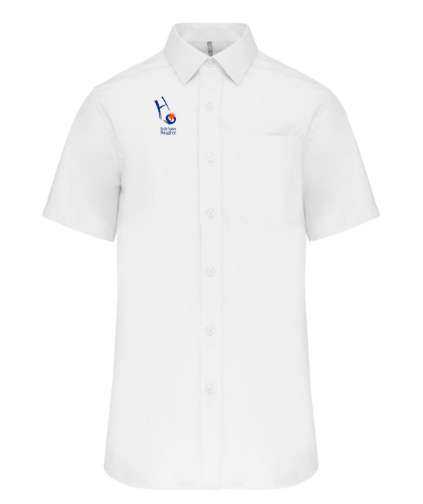 Macron Chemisette blanche homme - logoté | Image 1