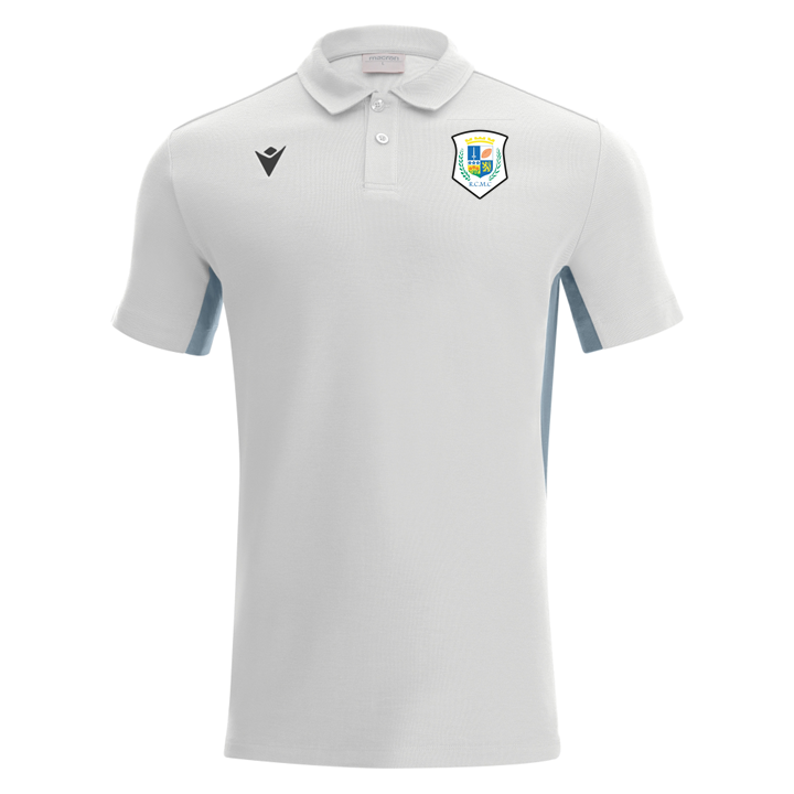 Macron Polo clarinet blanc - logoté | Image 1