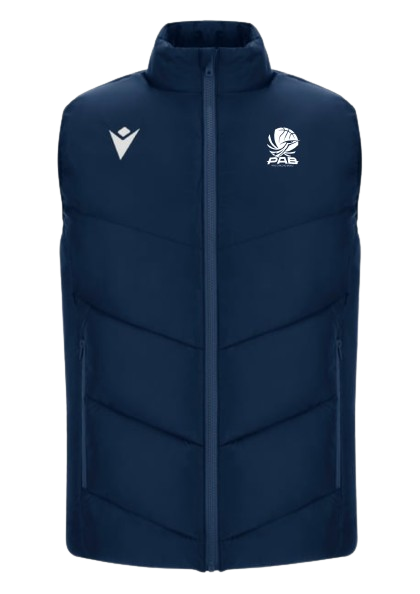 Macron Doudoune coldmire navy avec logo brodé | Image 1