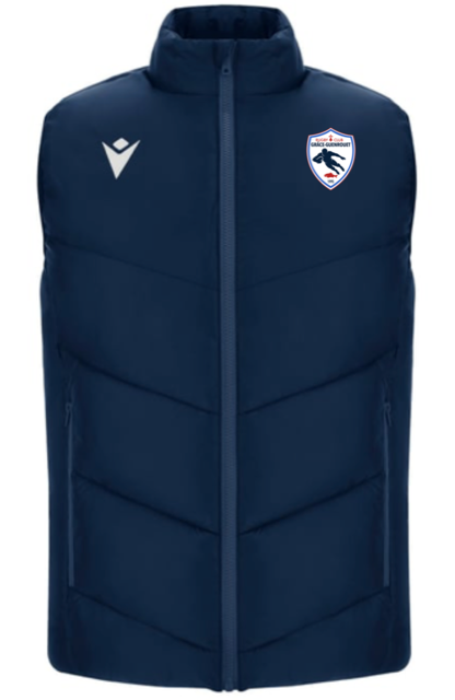 Macron Doudoune coldmire navy avec logo brodé | Image 1