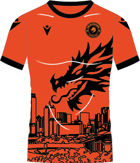 Macron Dallas dragons fc - youth - home shirt | Image 1