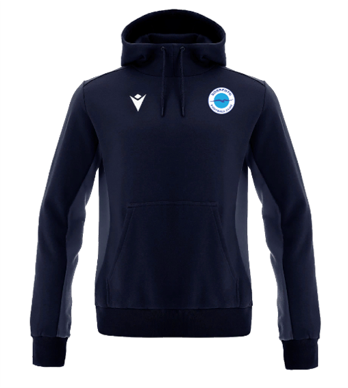 Macron Dance hoodie fleece navy | Image 1
