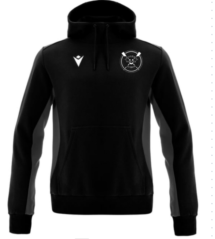 Macron Sweat épais dance noir avec logo brodé | Image 1