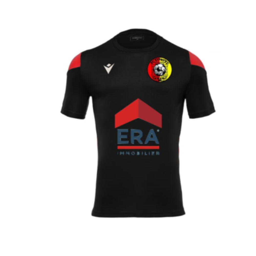 Macron Polis maillot noir / rouge era | Image 1