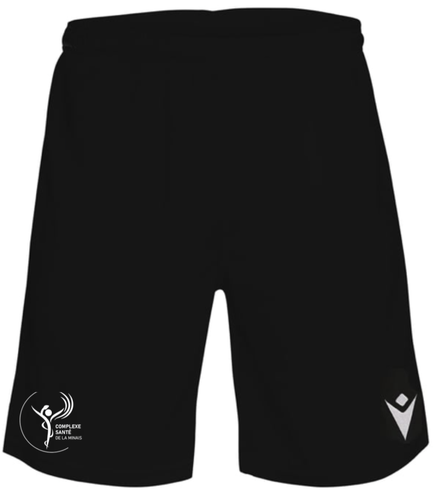 Macron Bermuda draco hero noir avec logo floqué | Image 1