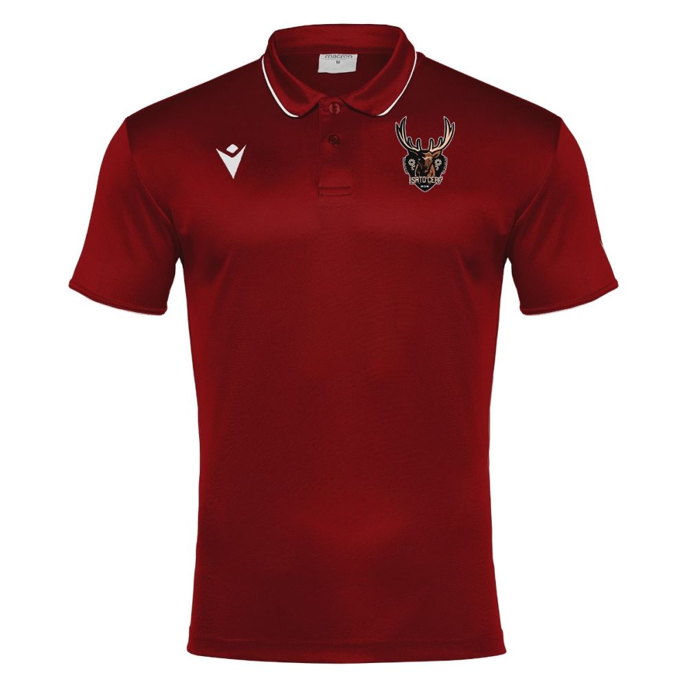 Macron Draco hero polo bordeaux | Image 1
