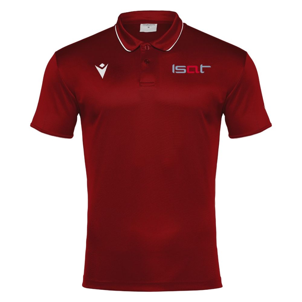Macron Draco hero polo bordeaux | Image 1
