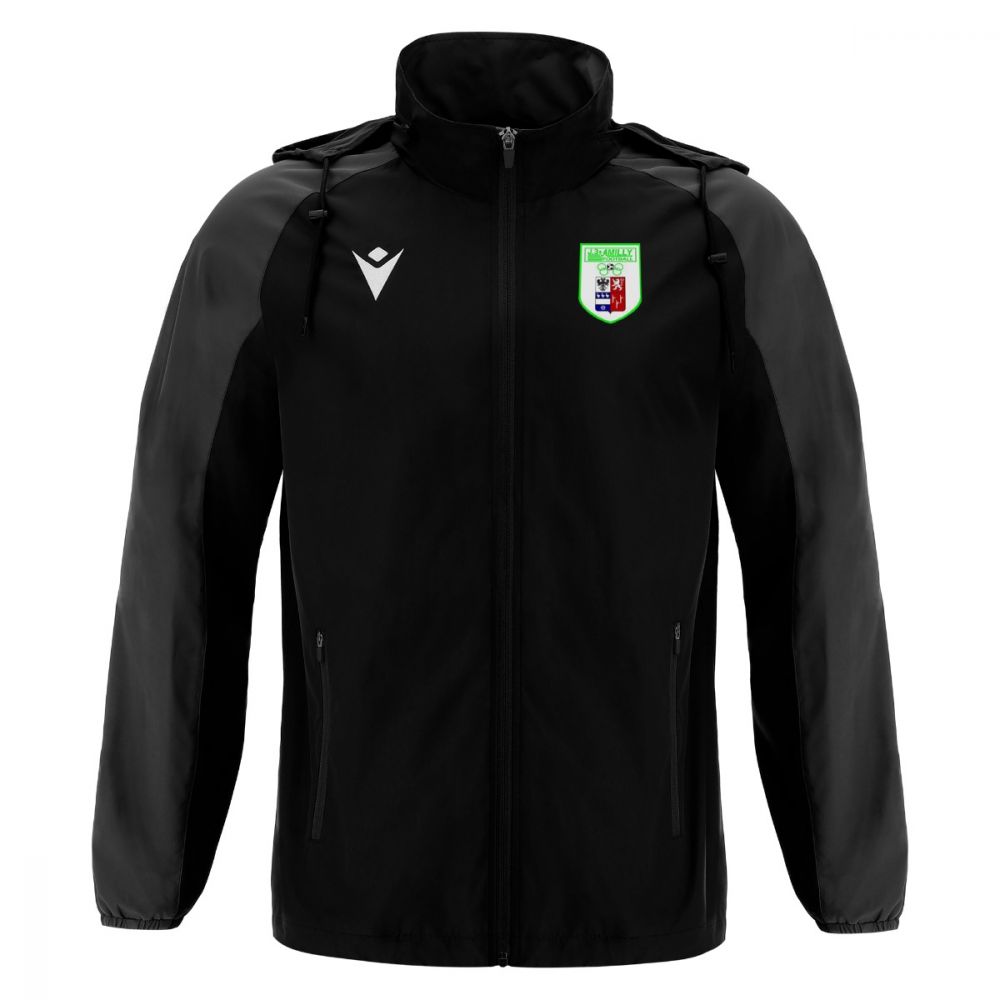 Macron Elbrus veste imperméable noire | Image 1