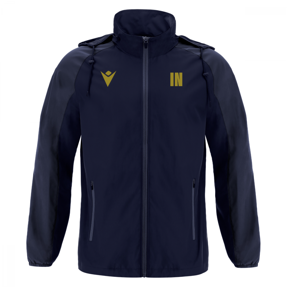 Macron Rebels rainjacket navy/gold | Bild 1