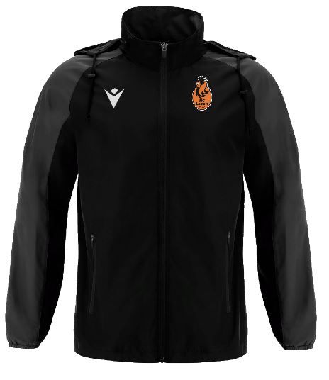 Macron Elbrus veste imperméable noire | Image 1