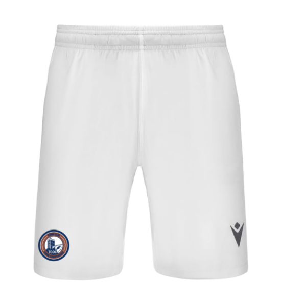 Macron Short elm blanc avec écusson | Image 1